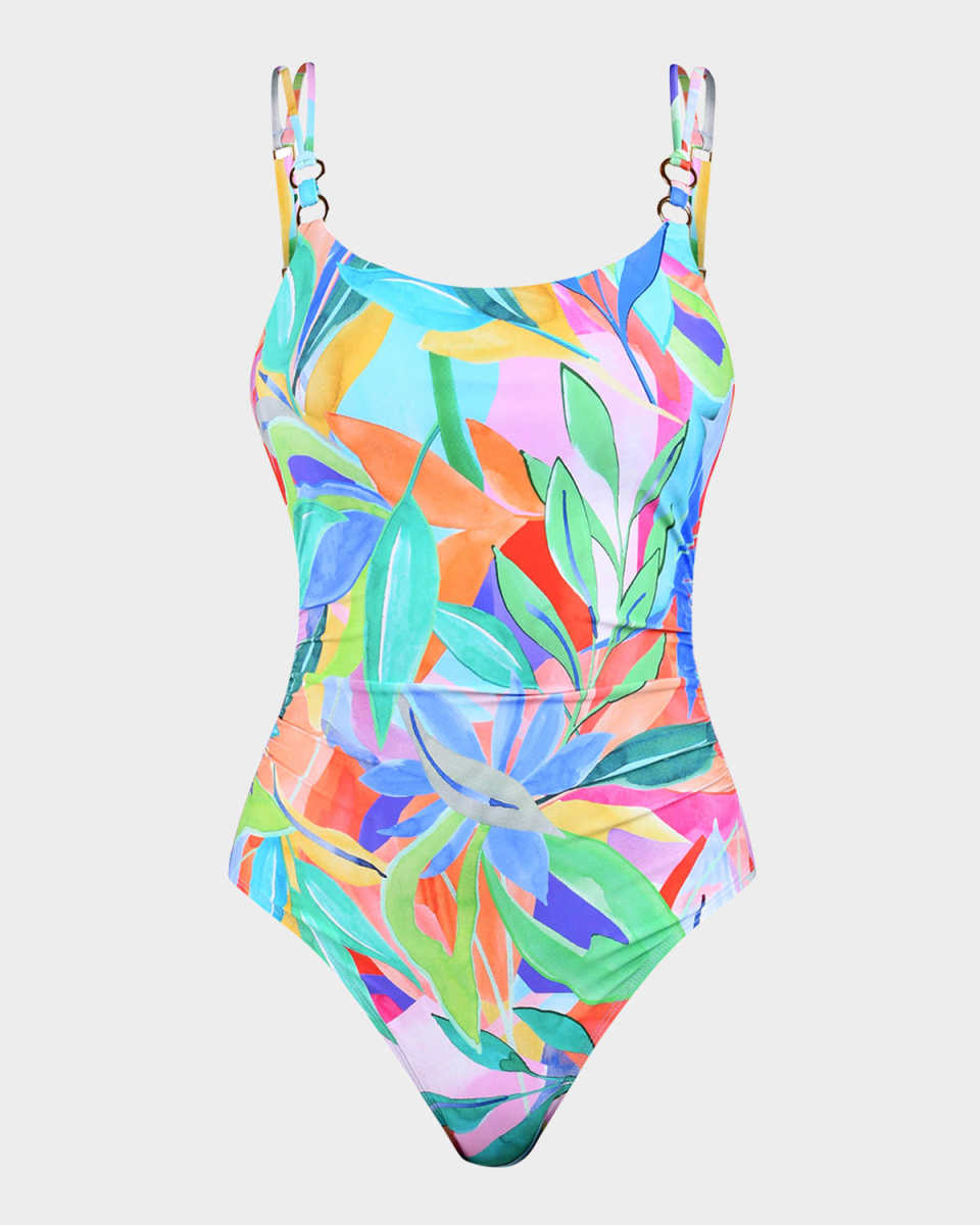 Tropi-Flage One-Piece Swimsuit